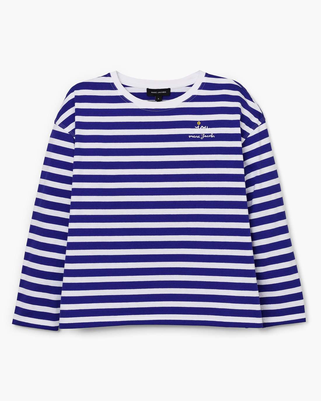Daisy Striped Longsleeve Pansy/White - Marc Jacobs