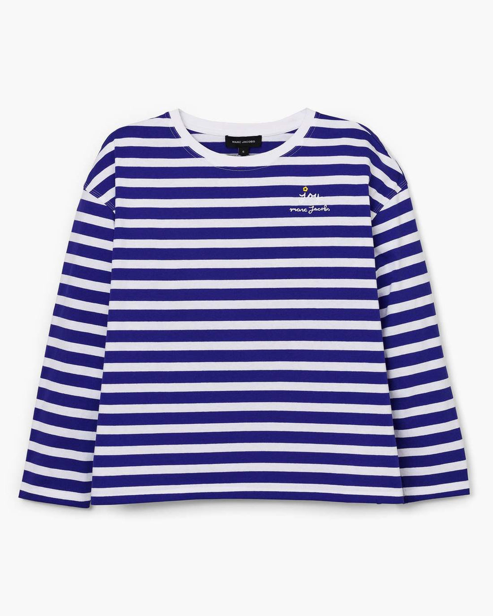 Daisy Striped Longsleeve Pansy/White - Marc Jacobs