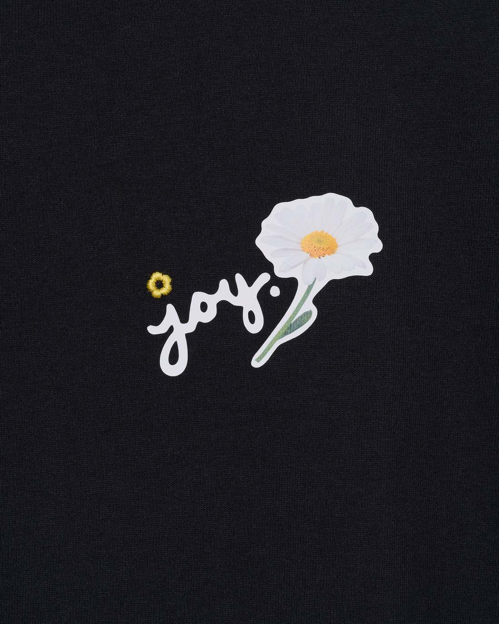 Marc Is Joy Daisy Baby Tee Black - Marc Jacobs
