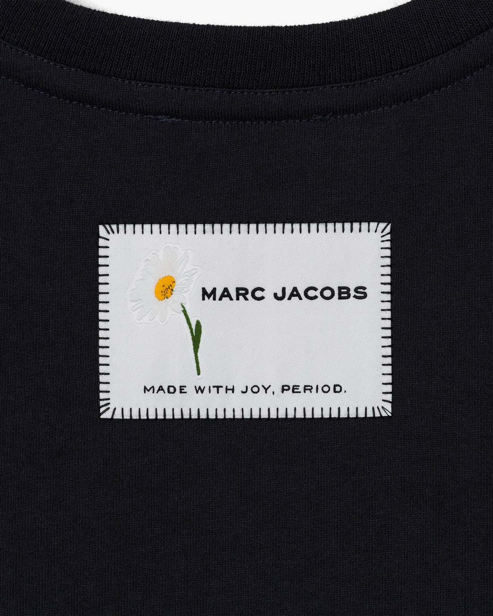 Marc Is Joy Daisy Baby Tee Black - Marc Jacobs