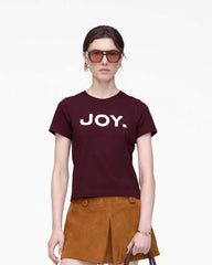 Joy. Slim Tee Dark Plum - Marc Jacobs