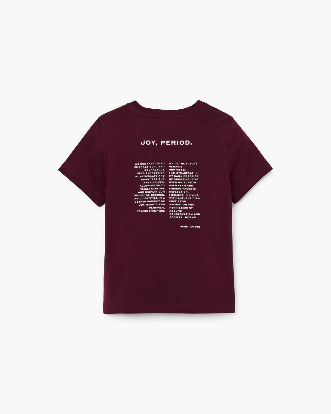 Joy. Slim Tee Dark Plum - Marc Jacobs