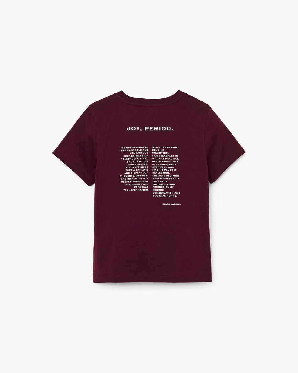 Joy. Slim Tee Dark Plum - Marc Jacobs