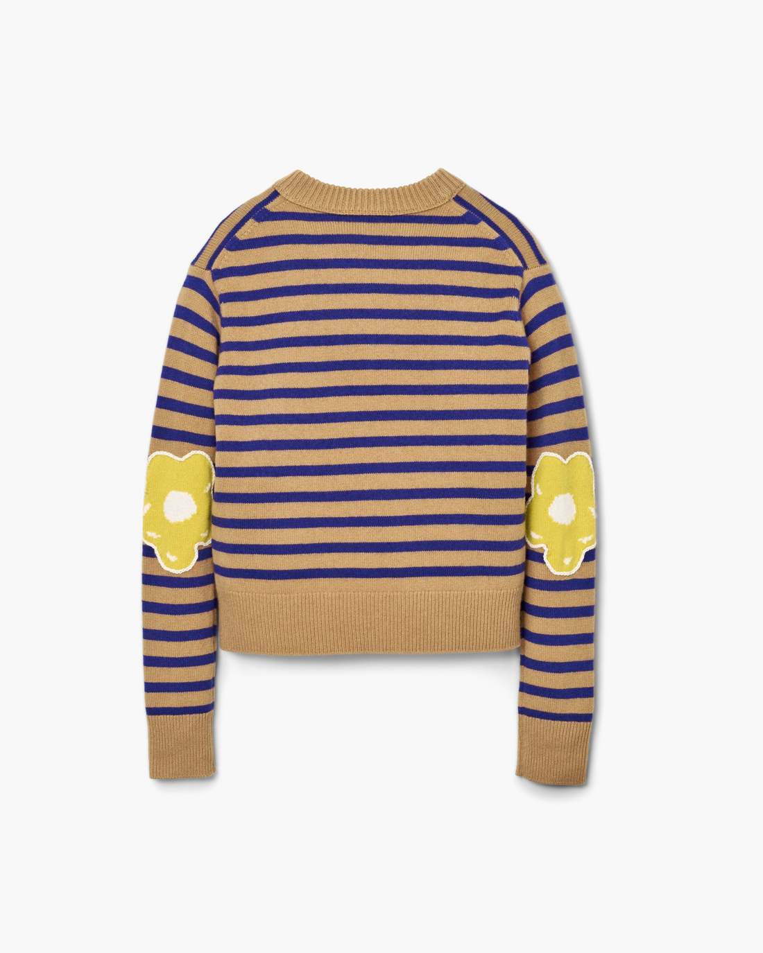 Joy Striped Crewneck Camel/Pansy - Marc Jacobs