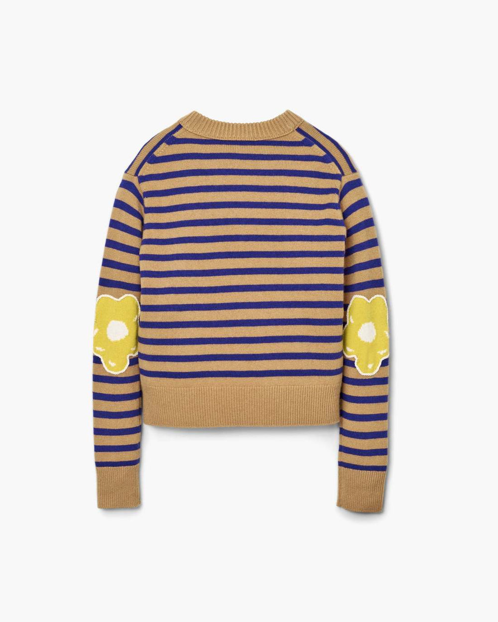 Joy Striped Crewneck Camel/Pansy - Marc Jacobs