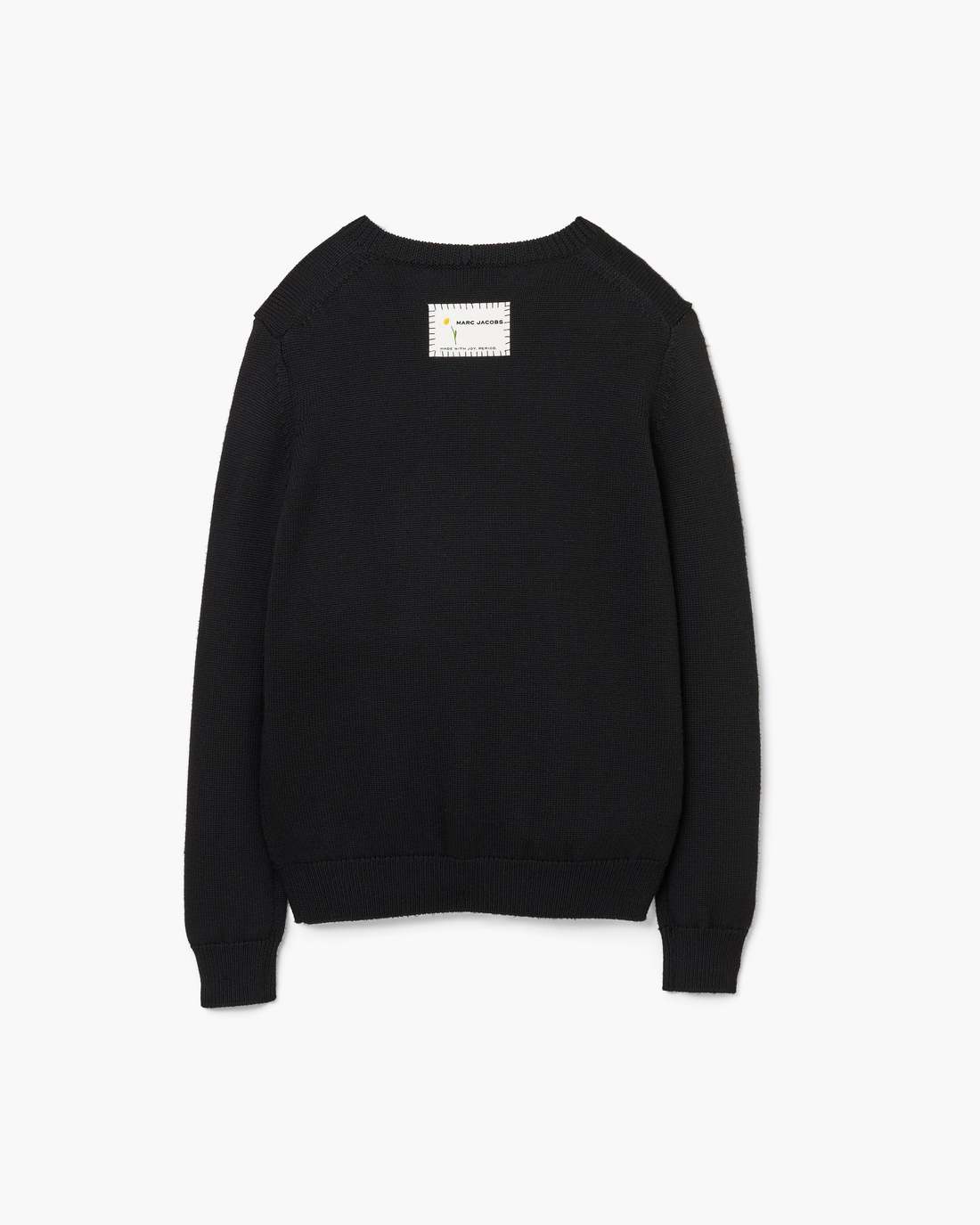 Marc Is Joy Jacquard Crewneck Black - Marc Jacobs