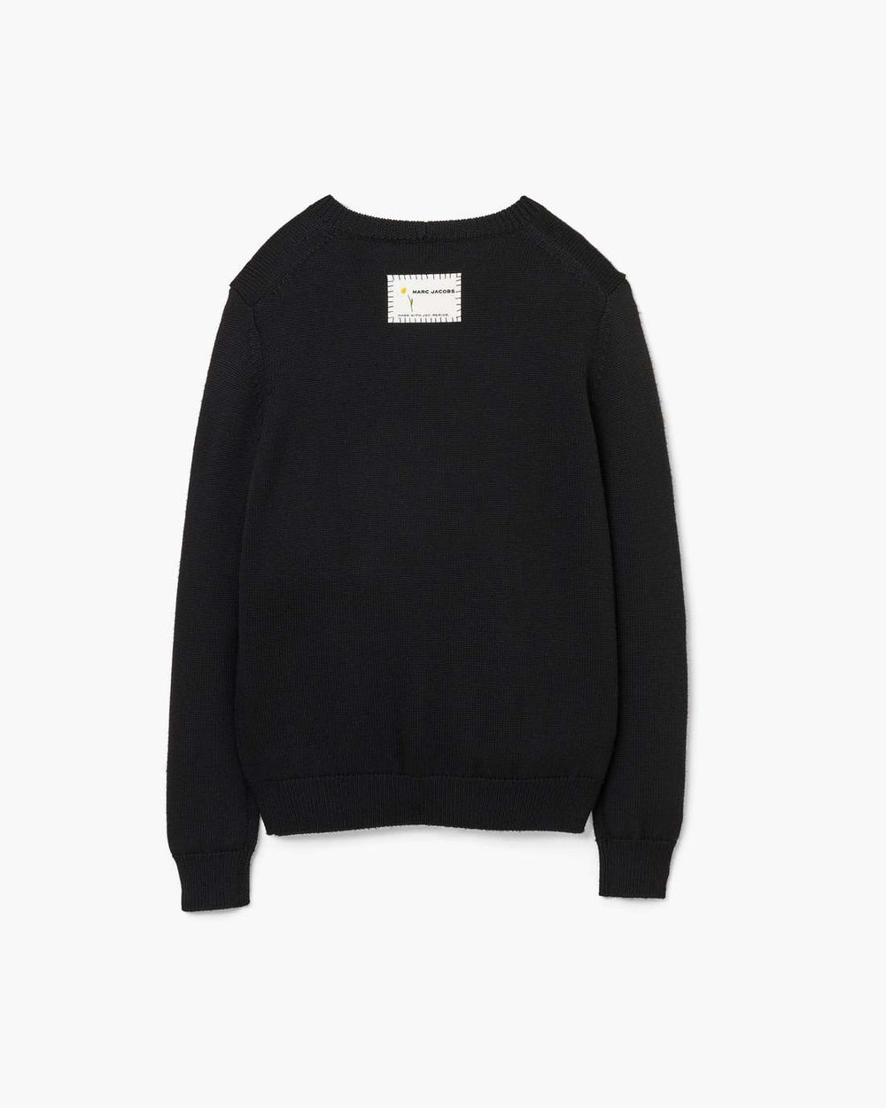 Marc Is Joy Jacquard Crewneck Black - Marc Jacobs