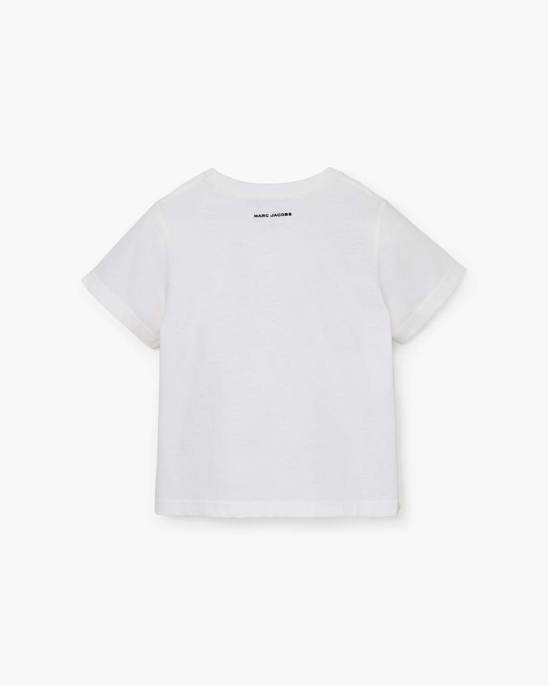 Trompe L'Oeil Eyelet Slim Tee White Multi - Marc Jacobs
