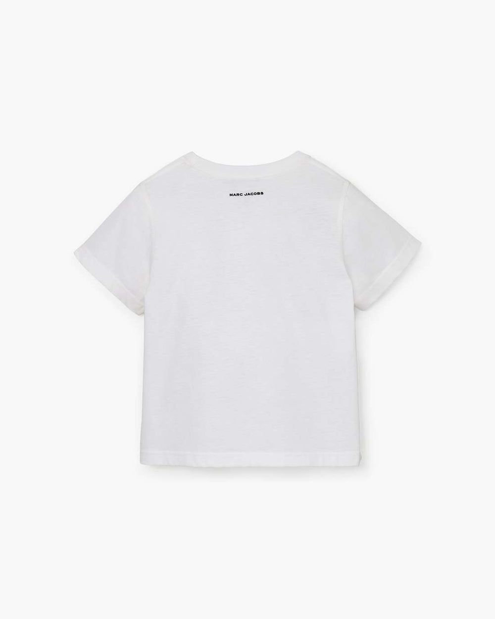 Trompe L'Oeil Eyelet Slim Tee White Multi - Marc Jacobs