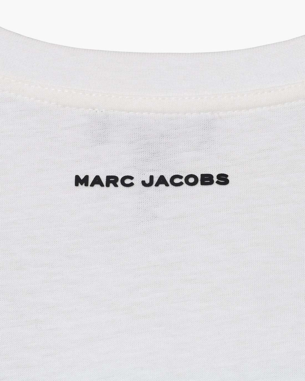 Trompe L'Oeil Eyelet Slim Tee White Multi - Marc Jacobs