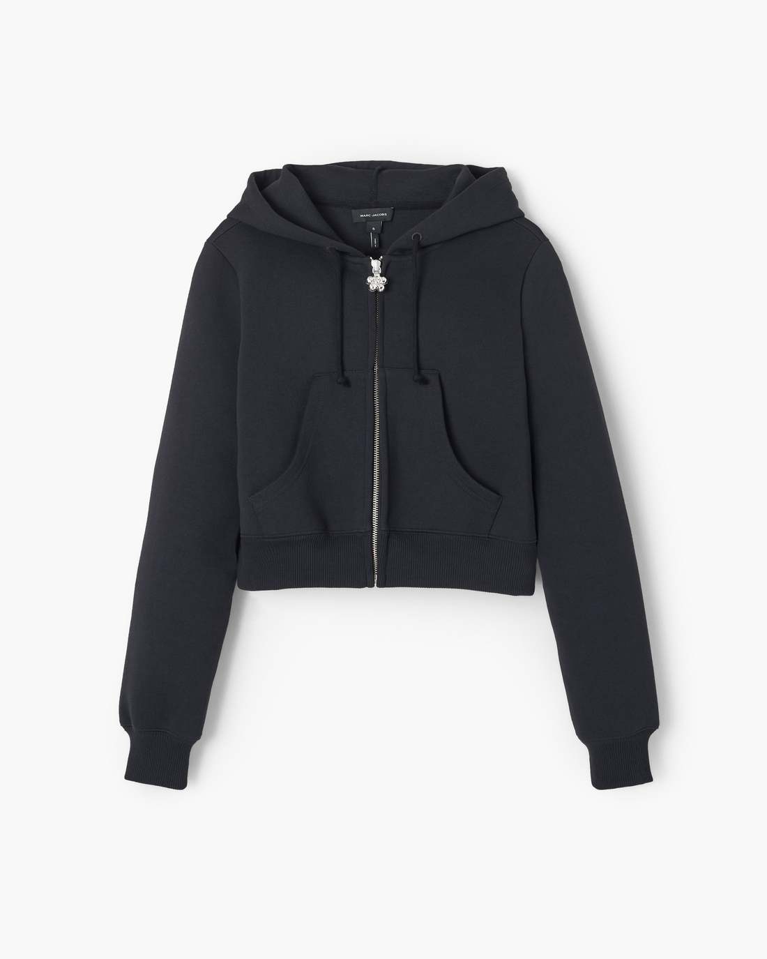 Charm Cropped Hoodie Black - Marc Jacobs