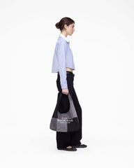 The Cropped Femme Shirt Blue Multi - Marc Jacobs