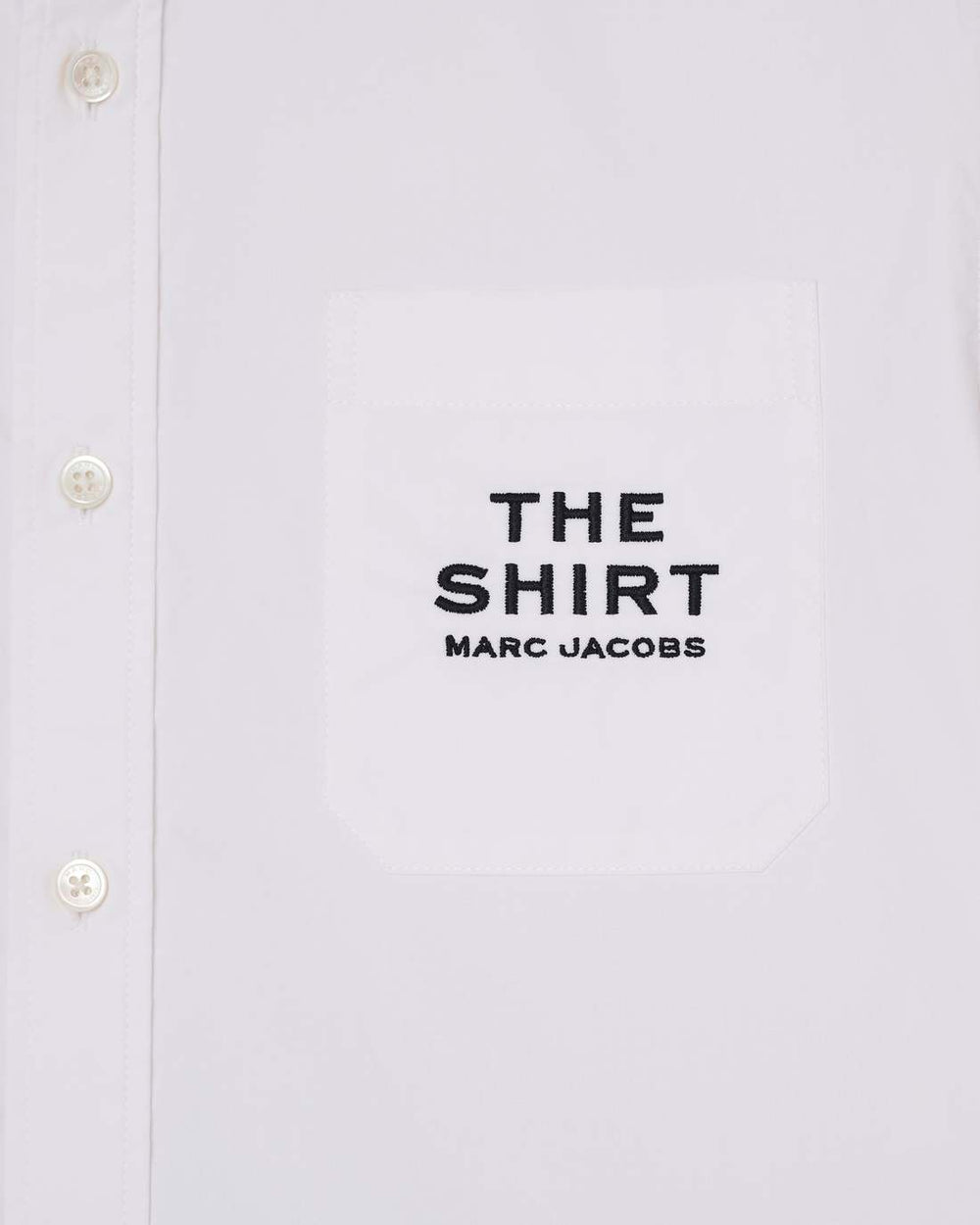 THE CROPPED FEMME SHIRT White - Marc Jacobs