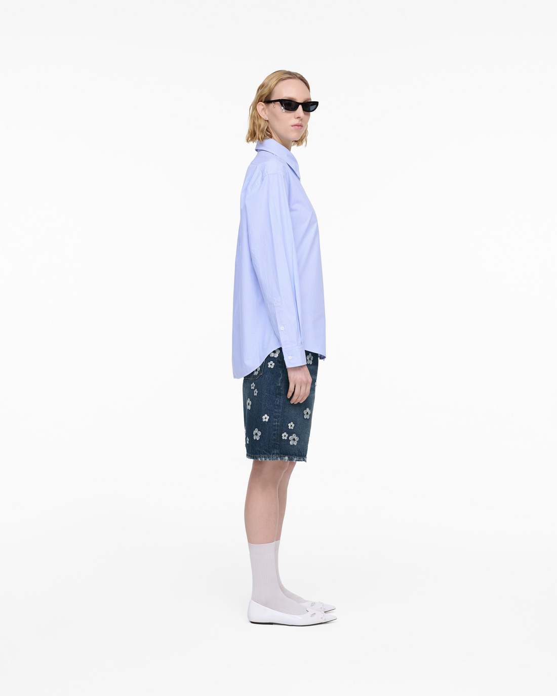 THE STRIPED SHIRT Sky Blue - Marc Jacobs