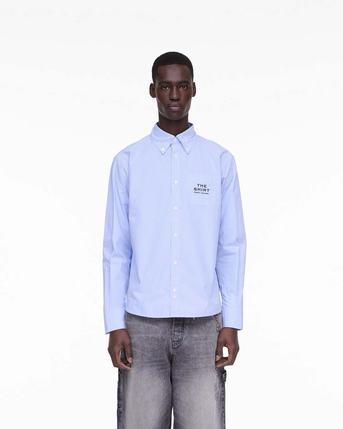 THE STRIPED SHIRT Sky Blue - Marc Jacobs