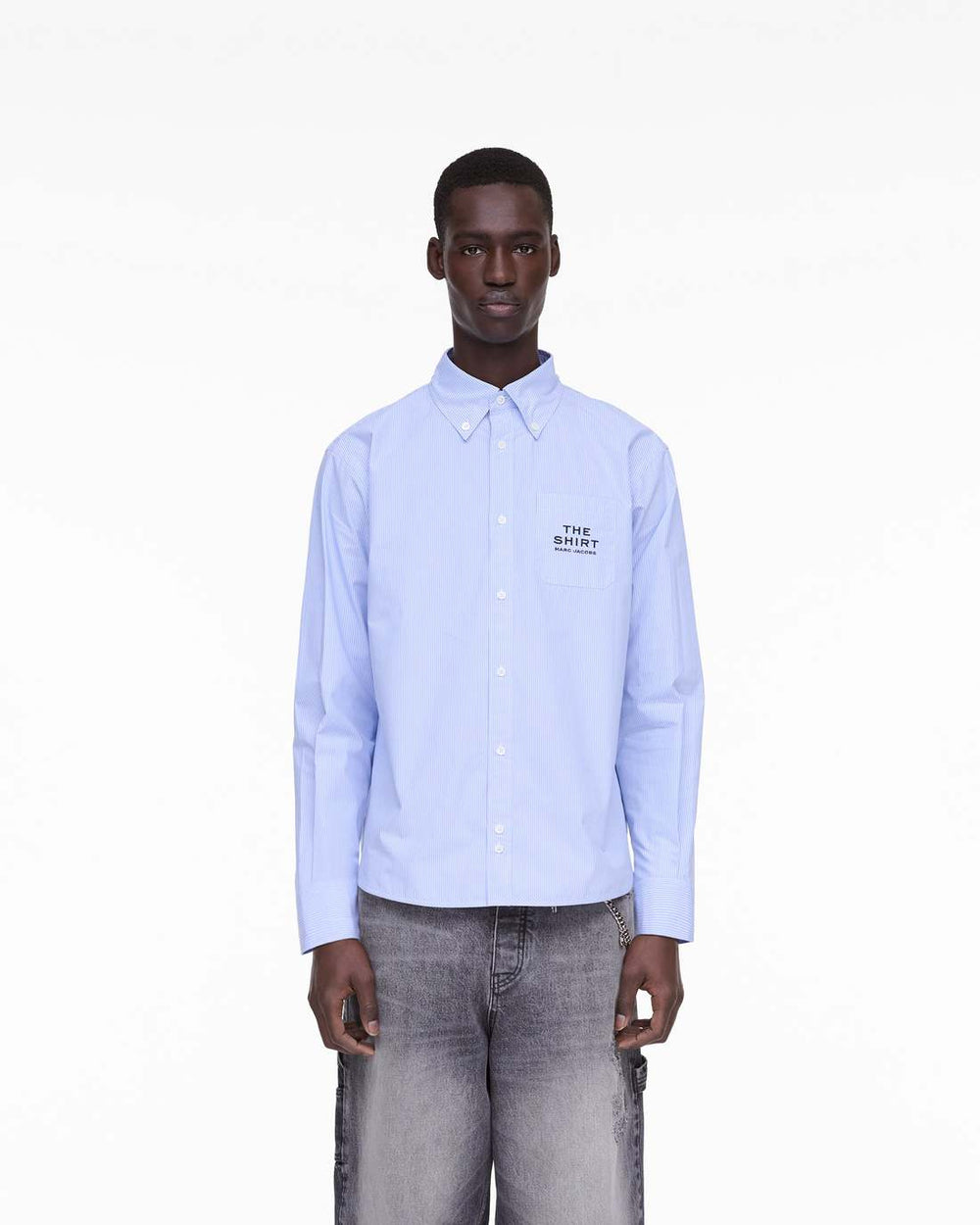 THE STRIPED SHIRT Sky Blue - Marc Jacobs
