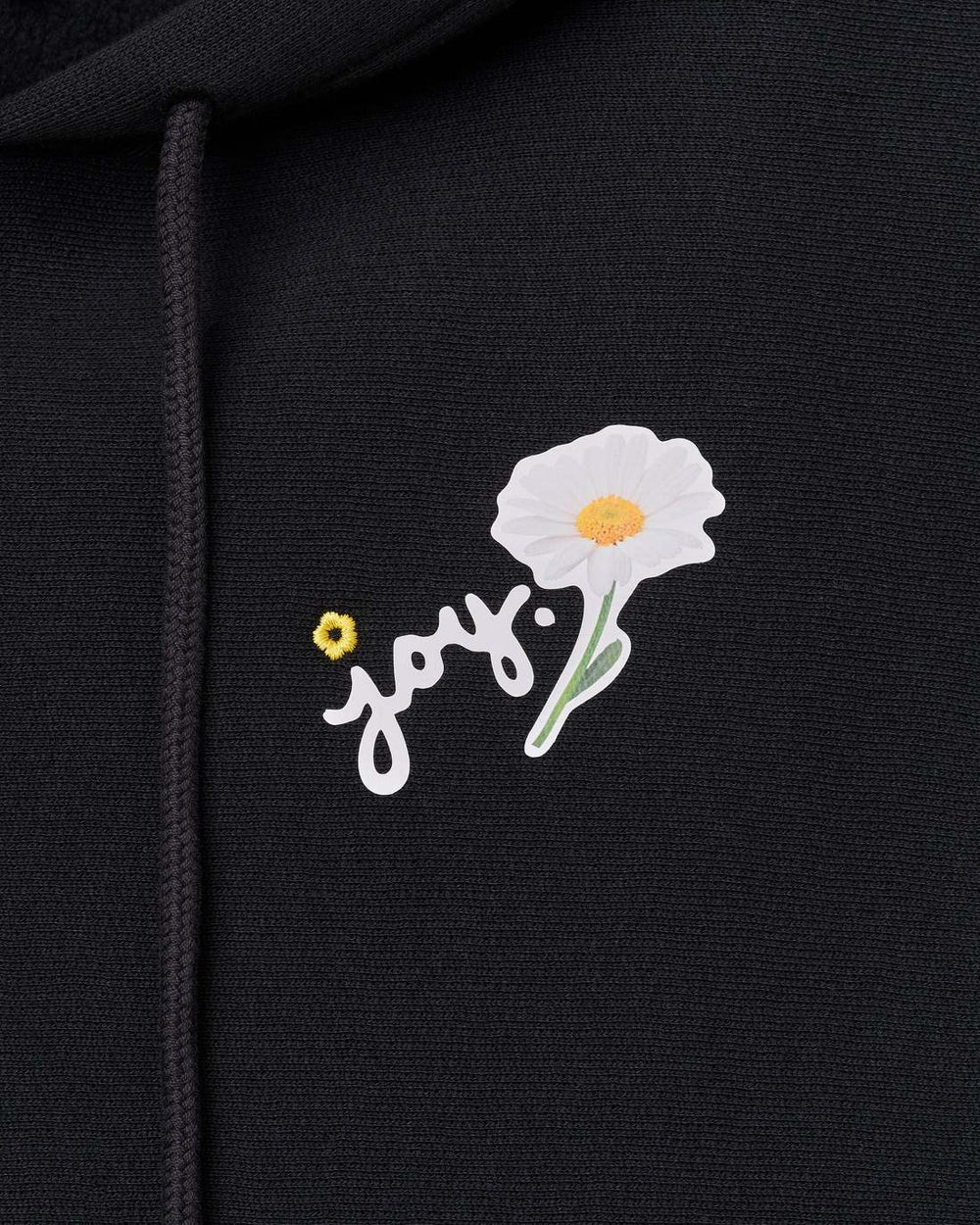 Marc Is Joy Daisy Hoodie Black - Marc Jacobs