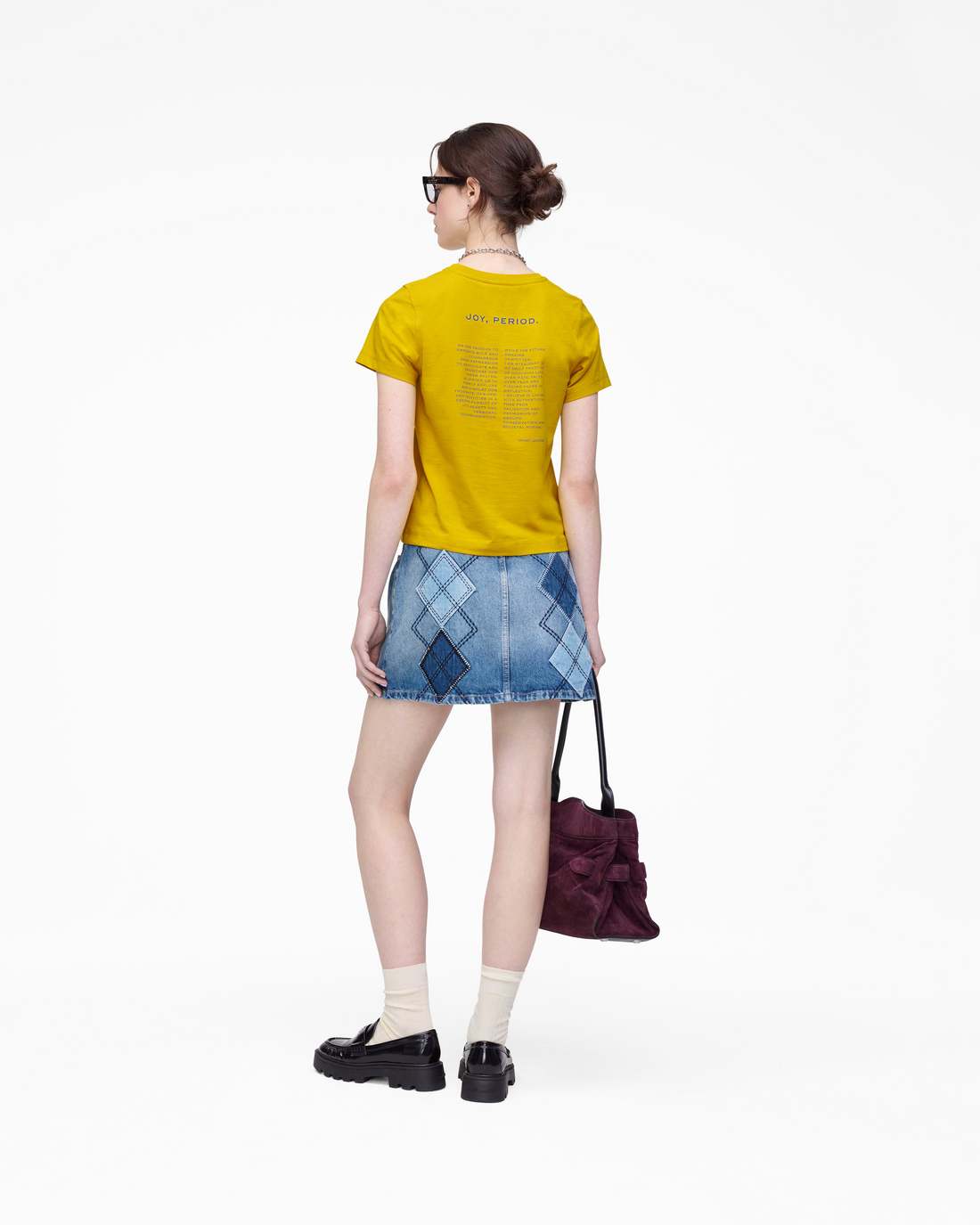 Joy. Slim Tee Joy Yellow - Marc Jacobs