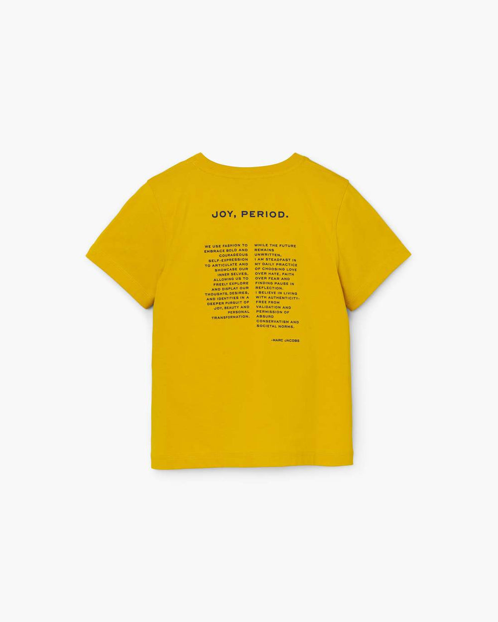 Joy. Slim Tee Joy Yellow - Marc Jacobs