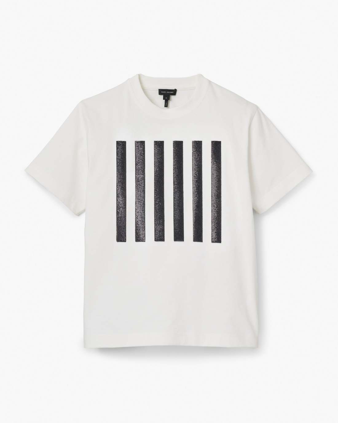 The Stripe Box Tee White - Marc Jacobs