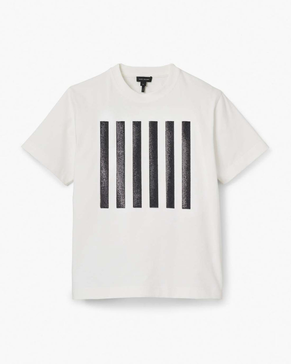 The Stripe Box Tee White - Marc Jacobs