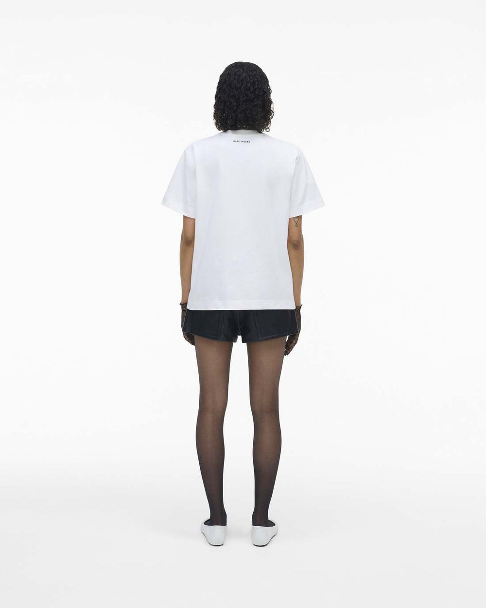 The Stripe Box Tee White - Marc Jacobs