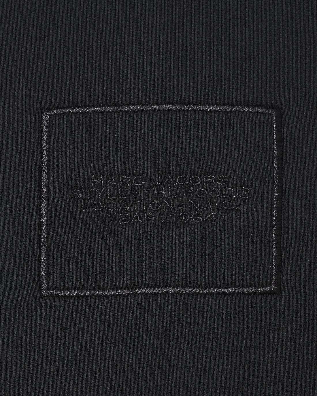 The Hoodie Black - Marc Jacobs