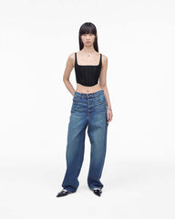 The Denim Bustier Black - Marc Jacobs