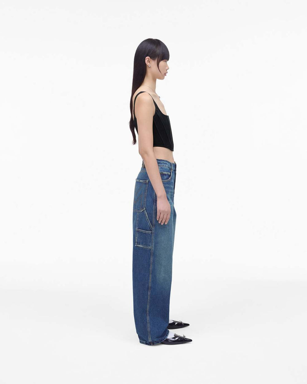 The Denim Bustier Black - Marc Jacobs