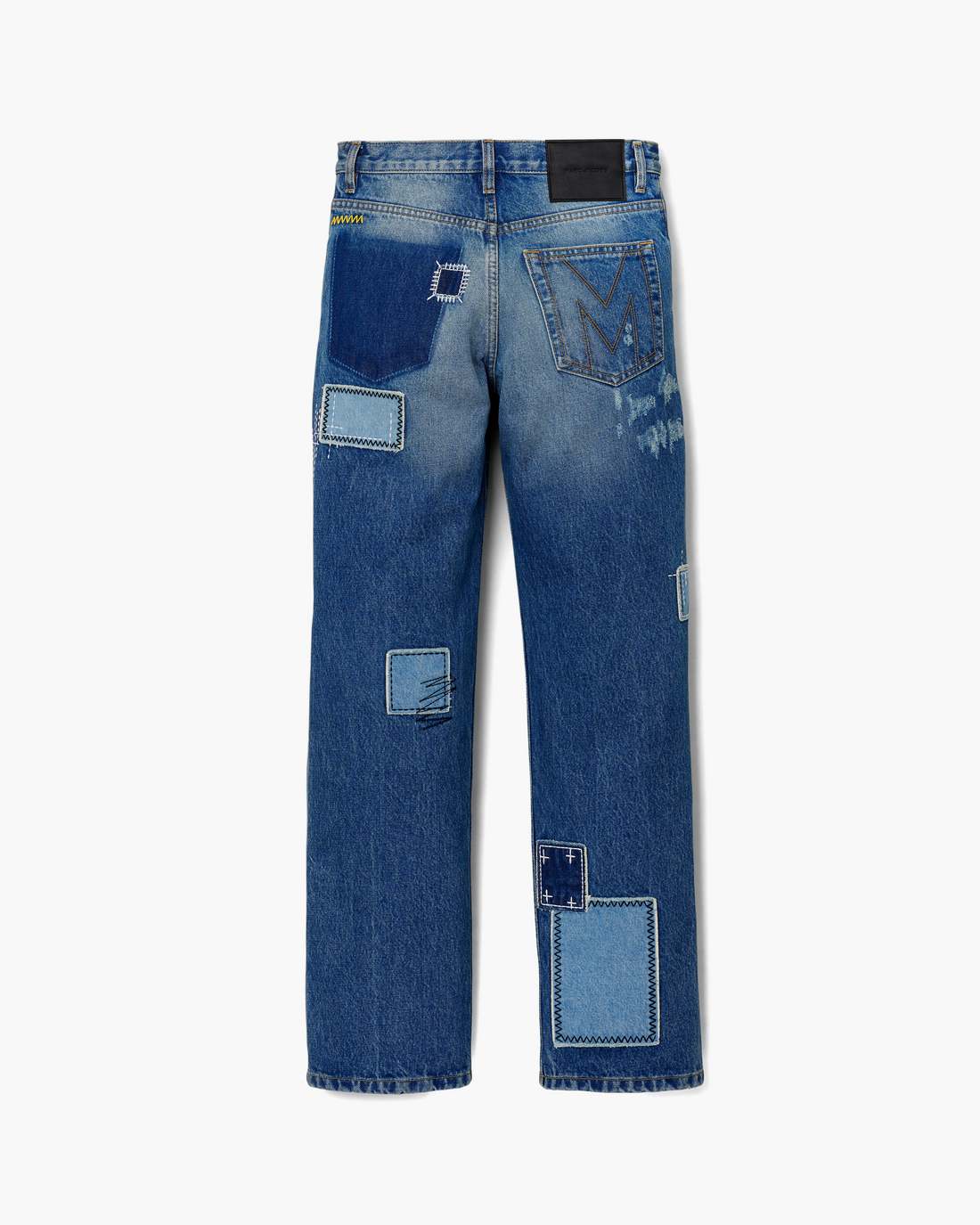 Patchwork Straight Jean Bright Indigo - Marc Jacobs