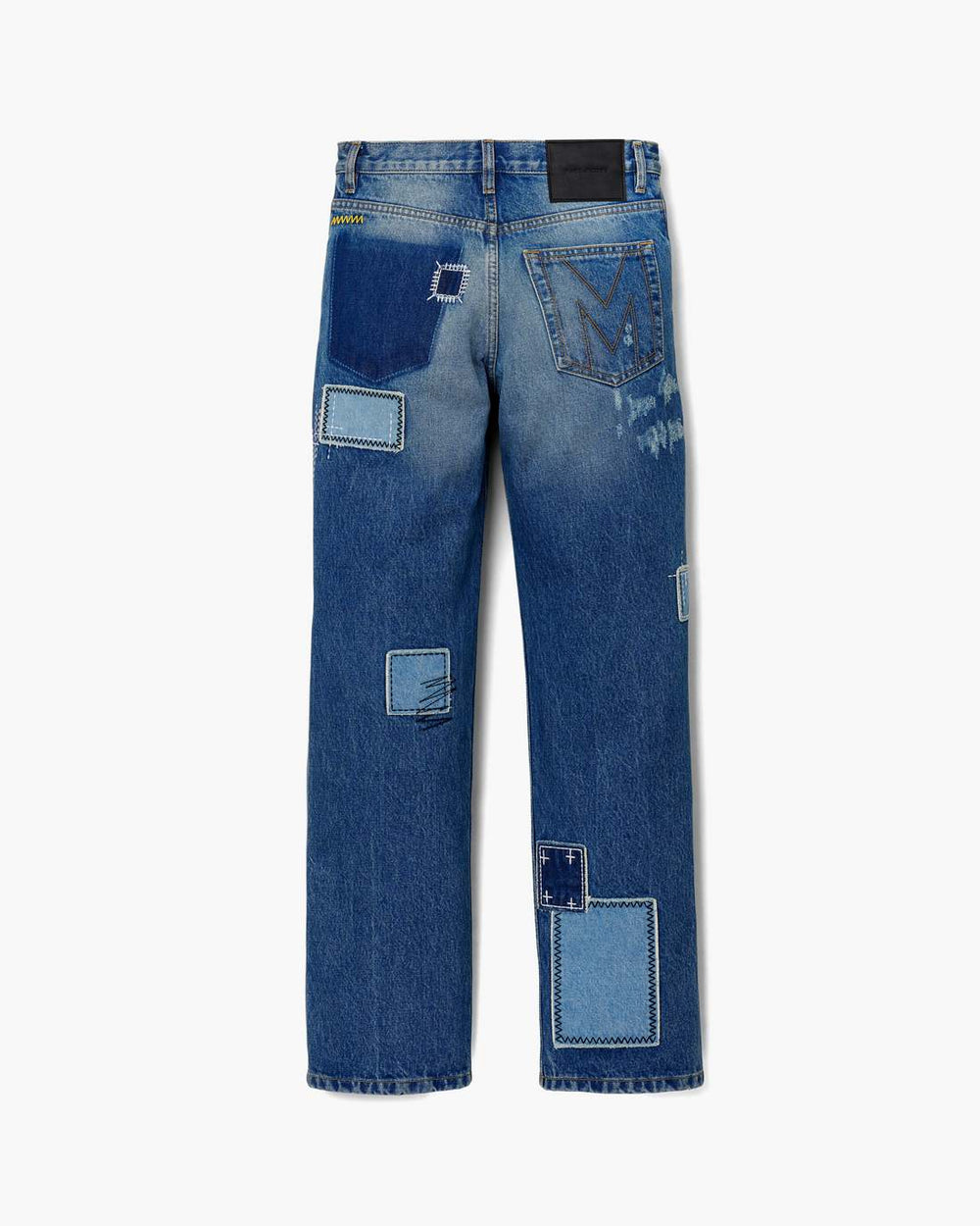 Patchwork Straight Jean Bright Indigo - Marc Jacobs