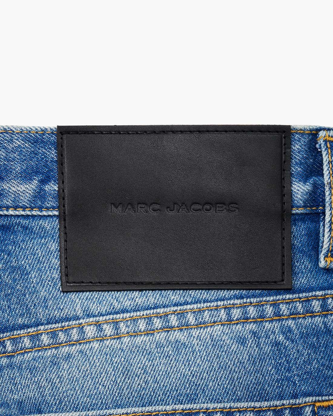 Patchwork Straight Jean Bright Indigo - Marc Jacobs
