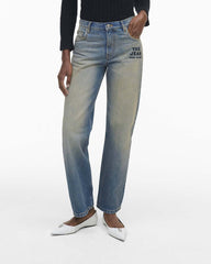 The Washed Jean Medium Wash Indigo - Marc Jacobs
