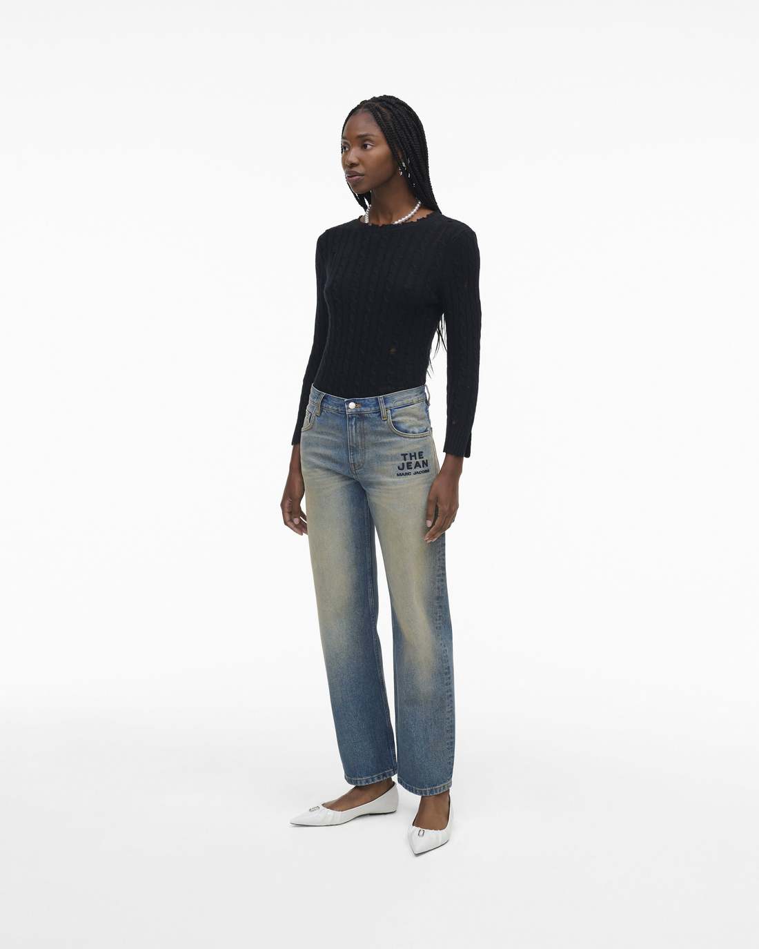 The Washed Jean Medium Wash Indigo - Marc Jacobs