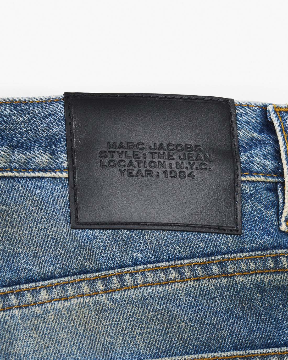 The Washed Jean Medium Wash Indigo - Marc Jacobs