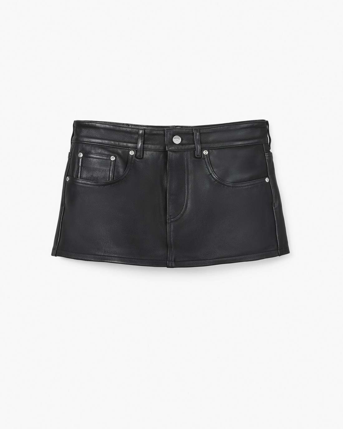 The Leather Skort Black - Marc Jacobs