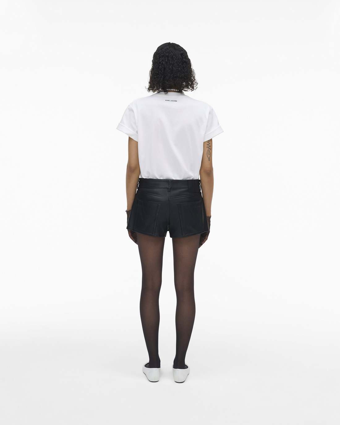 The Leather Skort Black - Marc Jacobs