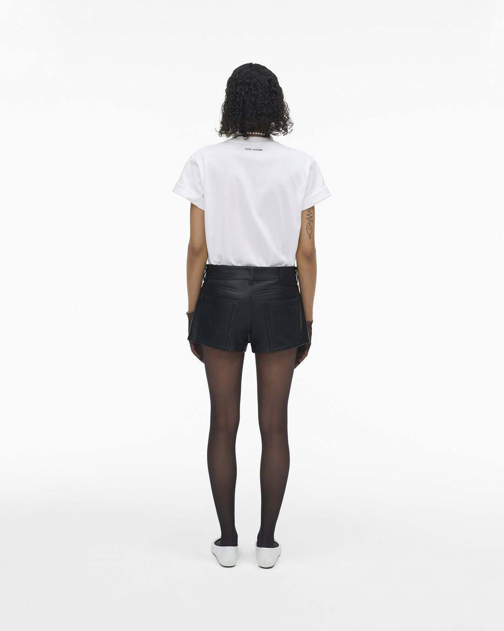 The Leather Skort Black - Marc Jacobs