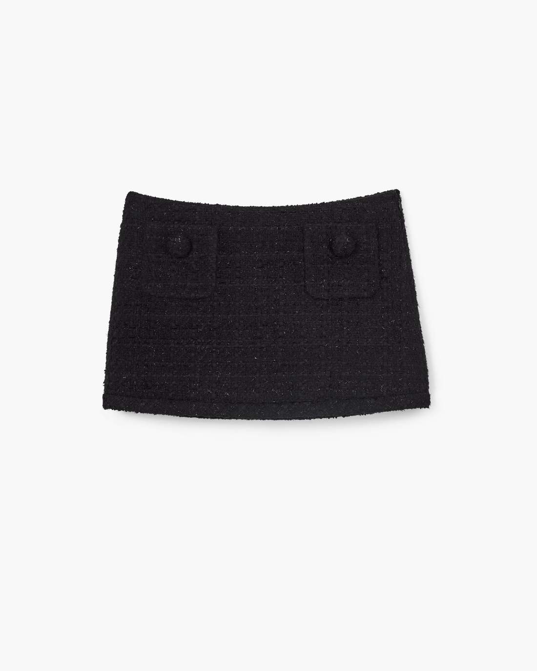 Tweed Mini Skirt Black - Marc Jacobs