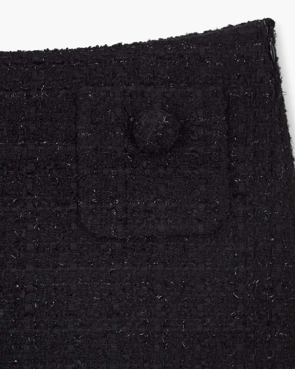 Tweed Mini Skirt Black - Marc Jacobs