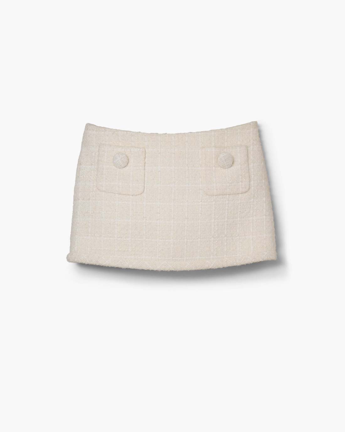 Tweed Mini Skirt Ivory - Marc Jacobs