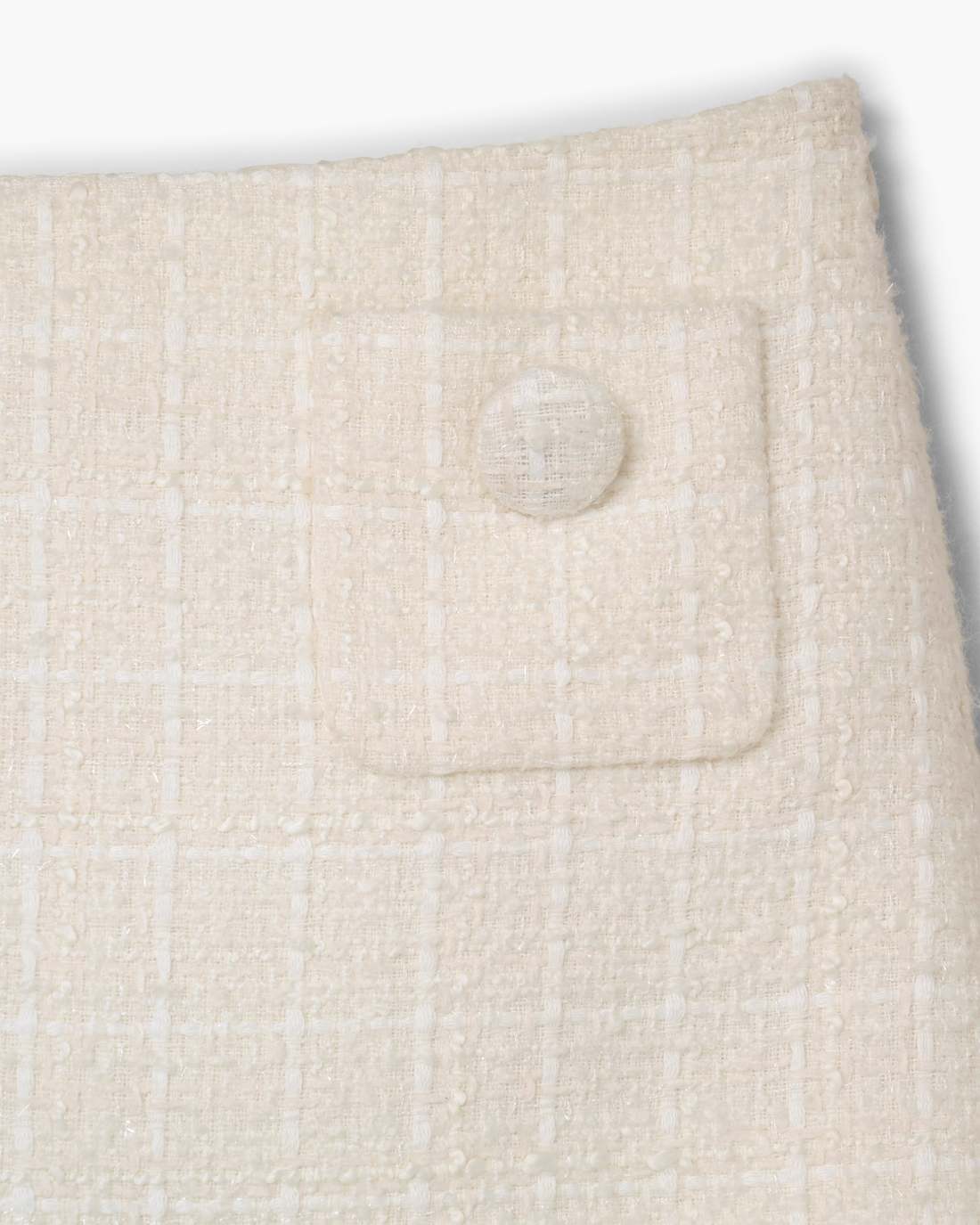 Tweed Mini Skirt Ivory - Marc Jacobs