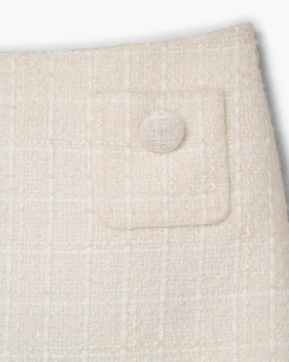 Tweed Mini Skirt Ivory - Marc Jacobs