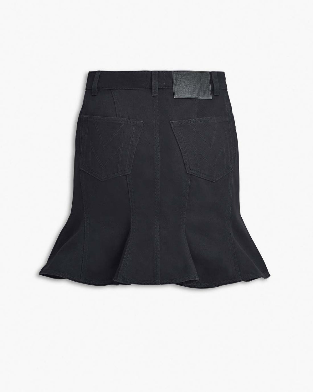 The Fluted Mini Skirt Black - Marc Jacobs