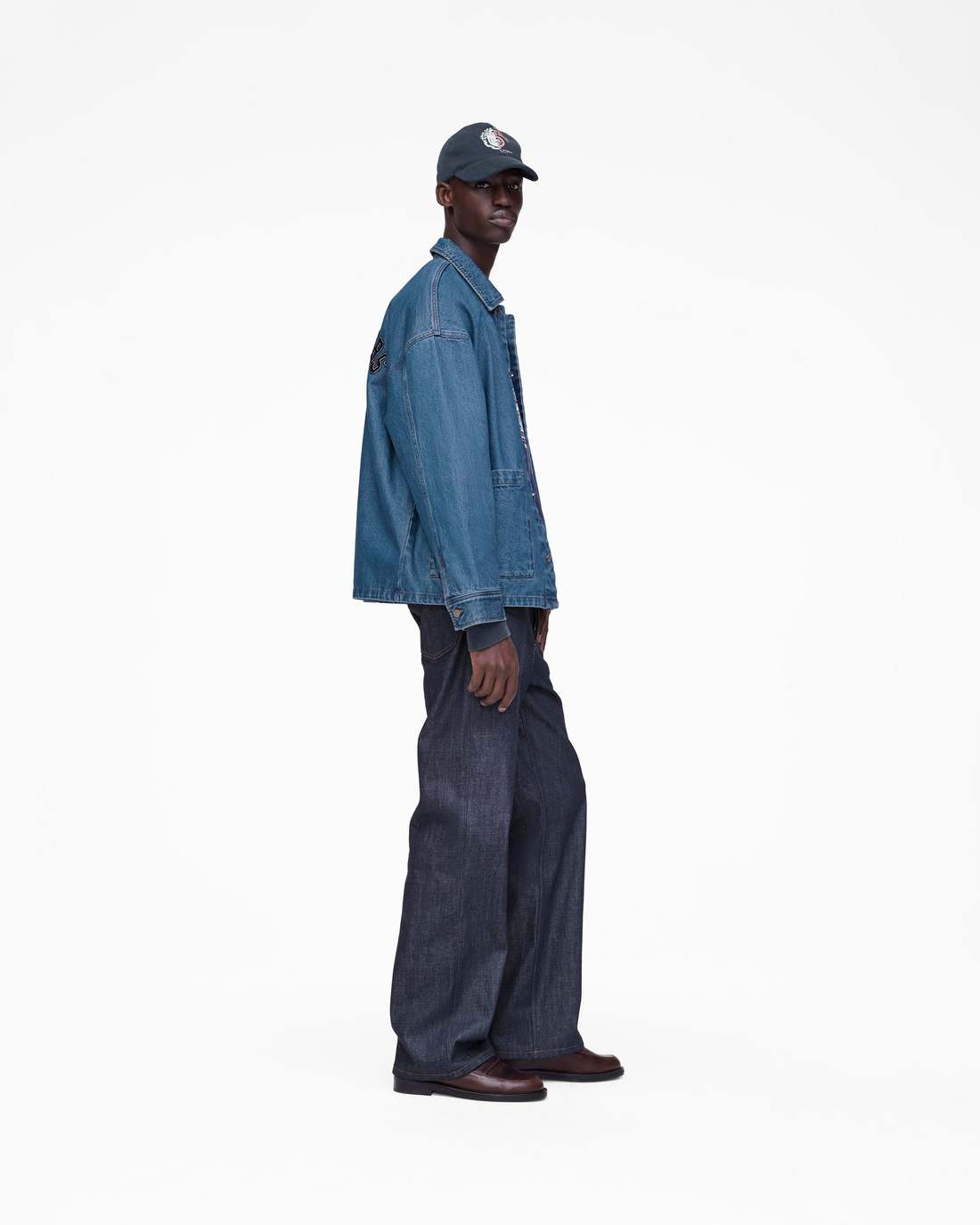 The A.P.C. X Marc Jacobs Denim Unisex Jacket Washed Indigo - Marc Jacobs