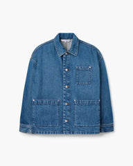 The A.P.C. X Marc Jacobs Denim Unisex Jacket Washed Indigo - Marc Jacobs