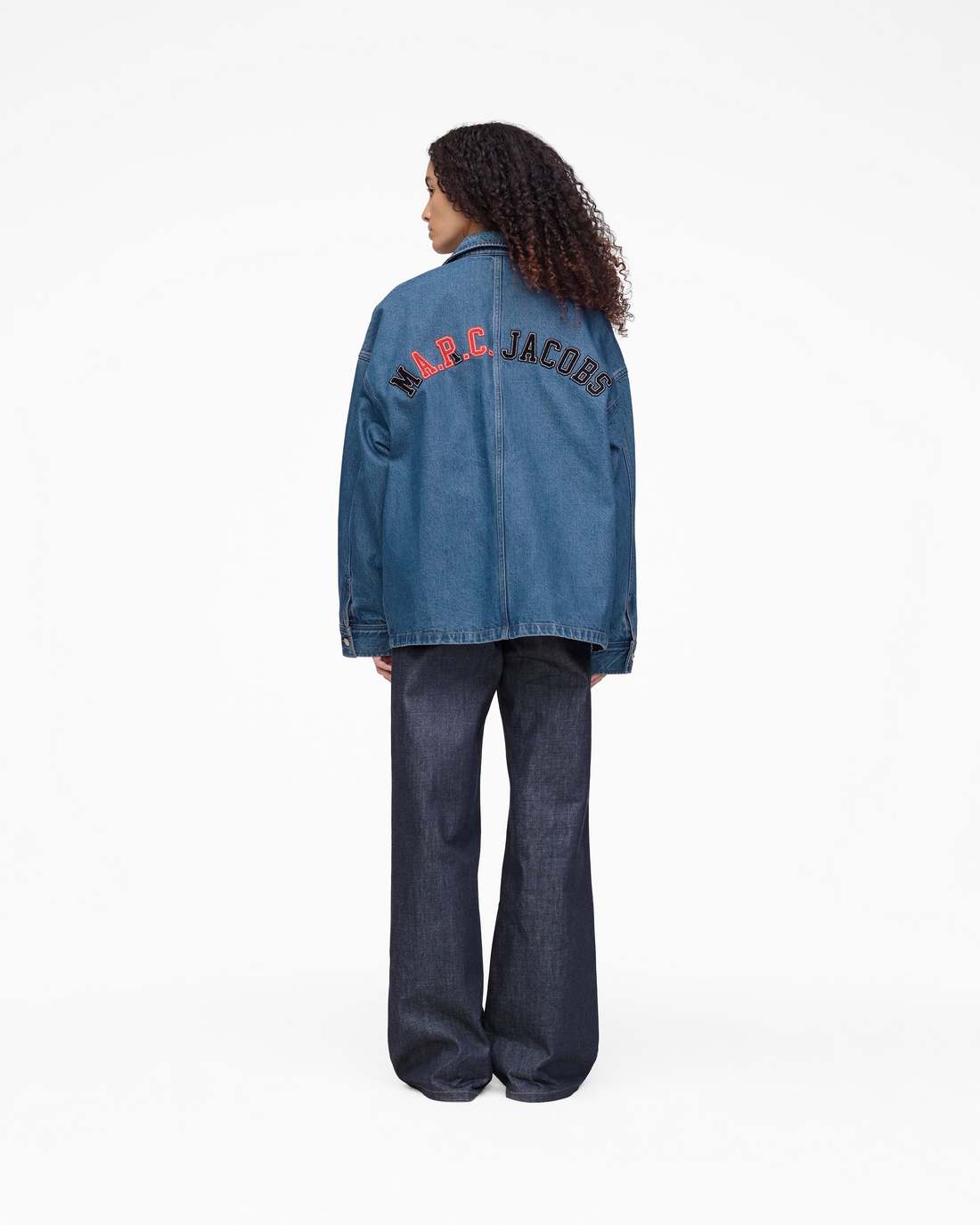 The A.P.C. X Marc Jacobs Denim Unisex Jacket Washed Indigo - Marc Jacobs