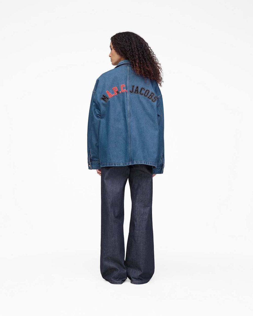 The A.P.C. X Marc Jacobs Denim Unisex Jacket Washed Indigo - Marc Jacobs