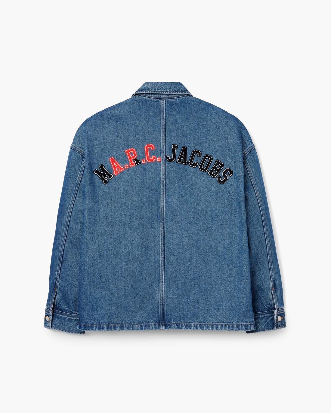 The A.P.C. X Marc Jacobs Denim Unisex Jacket Washed Indigo - Marc Jacobs