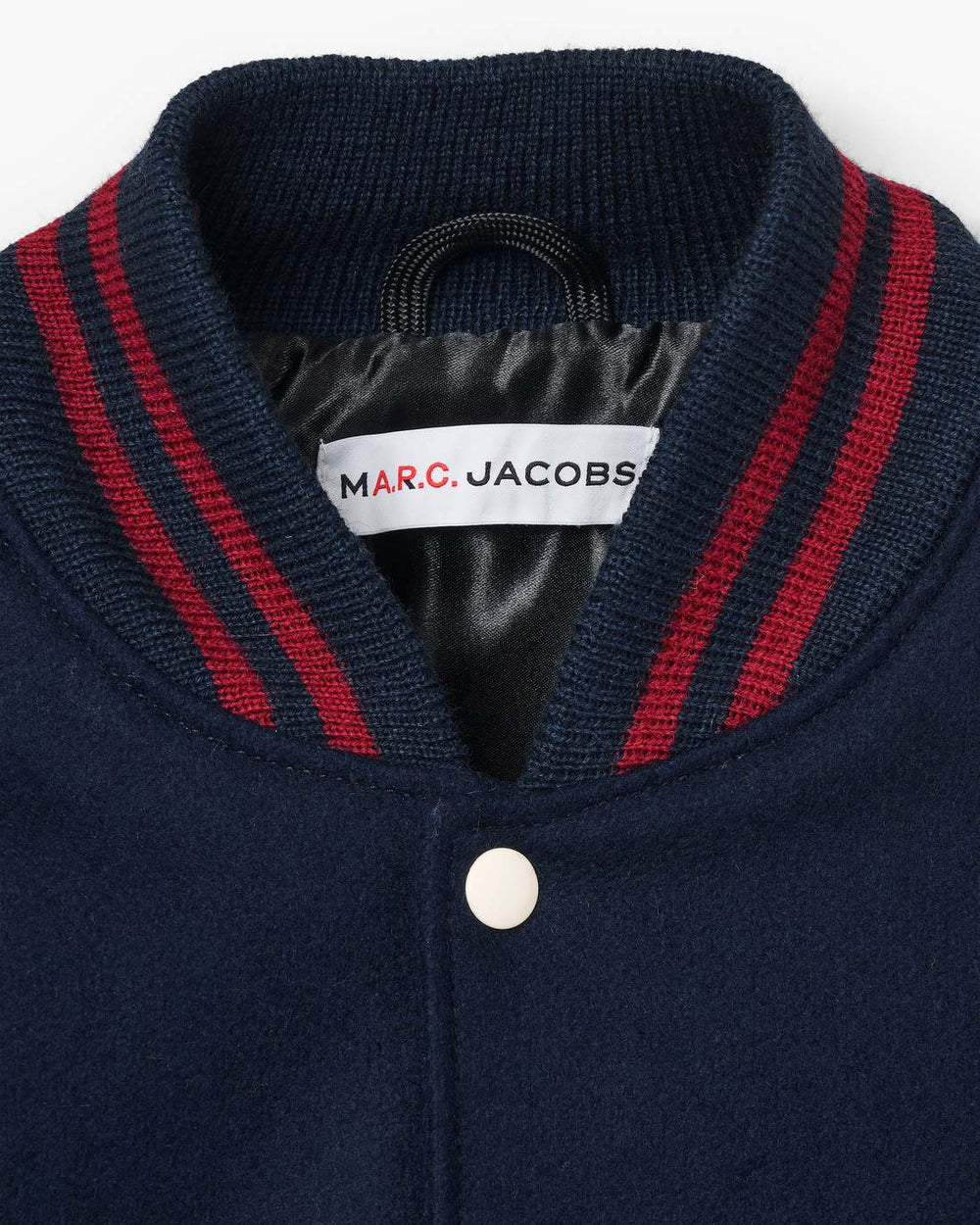 The A.P.C. X Marc Jacobs  Varsity Jacket Dark Navy/White - Marc Jacobs
